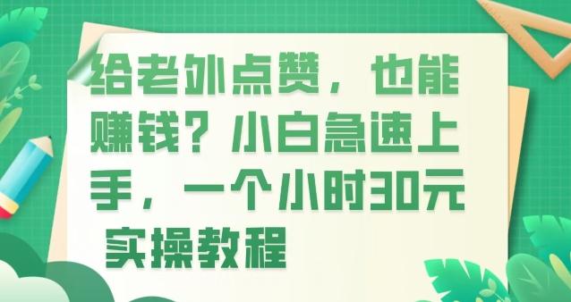 给老外点赞，也能赚钱？小白急速上手，实操教程-chywc