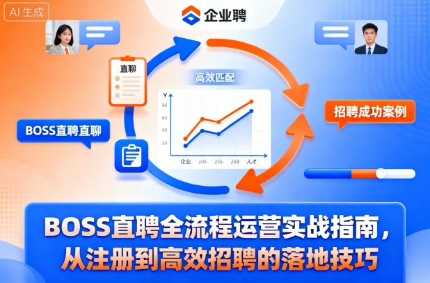 BOSS直聘全流程运营实战指南，从注册到高效招聘的落地技巧-chywc