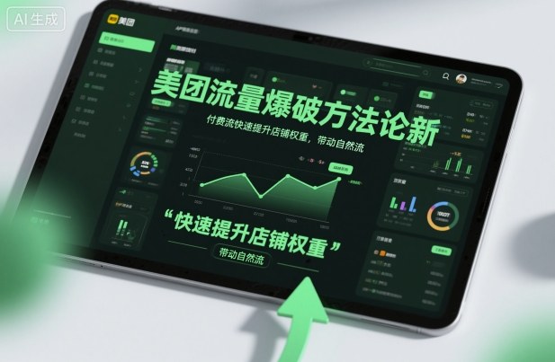 美团流量爆破方法论，付费流快速提升店铺权重，带动自然流-chywc