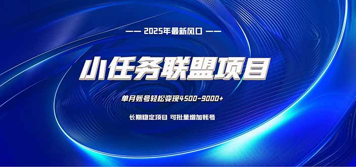 小任务联盟项目：一台电脑每天只需10分钟，轻松简单稳定-chywc