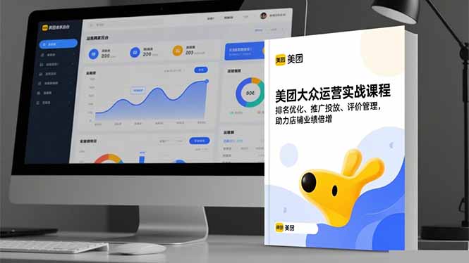 美团大众运营实战课程，排名优化、推广投放、评价管理，助力店铺业绩倍增-chywc