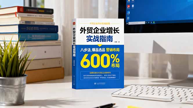 外贸企业增长实战指南，八步法、爆品选品、营销布局，业绩增长300%-chywc