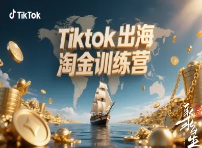 Tiktok出海淘金训练营，跨境电商TK实战变现-chywc