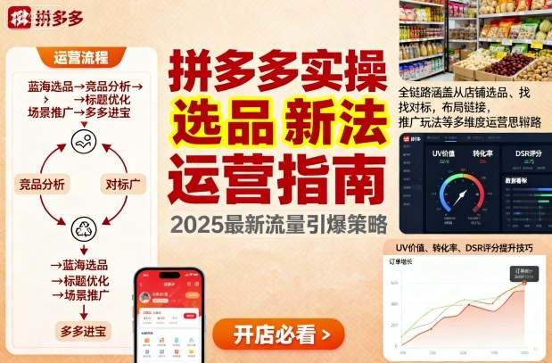 王校长9月12拼多多实操新玩法，全链路涵盖从店铺选品、找对标，布局链接，推广玩法等多维度运营思路-chywc