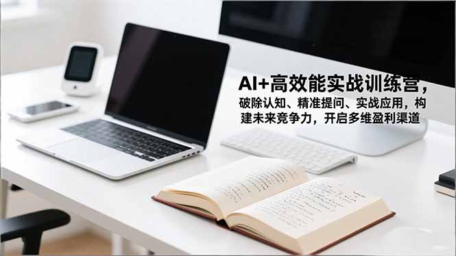 AI+高效能实战训练营，破除认知、精准提问、实战应用，构建未来竞争力，开启多维盈利渠道-chywc