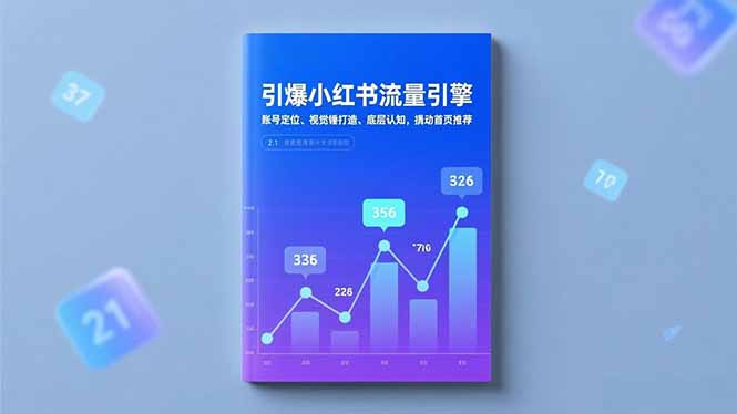 引爆小红书流量引擎，账号定位、视觉锤打造、底层认知，撬动首页推荐-chywc
