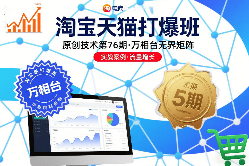 淘宝天猫打爆班原创技术第76期，万相台无界矩阵-chywc