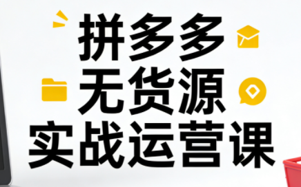 子枫老师·拼多多无货源实战运营课(更新12月)-chywc