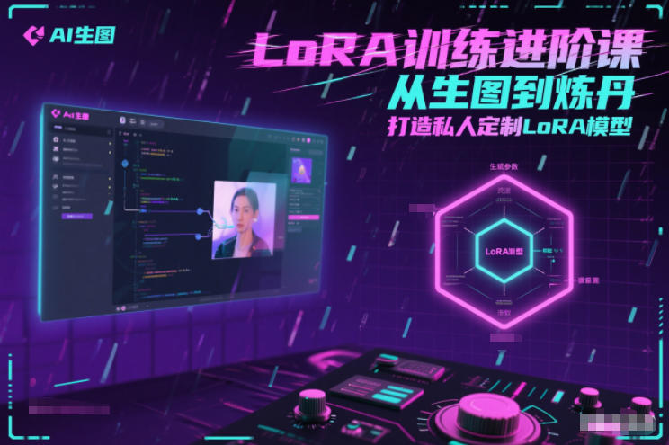LoRA训练进阶课，从生图到炼丹，打造私人定制LoRA模型-chywc