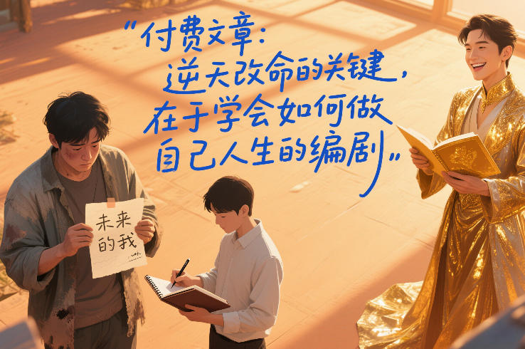 付费文章：逆天改命的关键，在于学会如何做自己人生的编剧-chywc