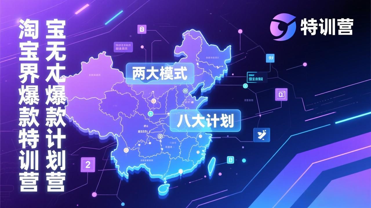 淘宝无界爆款训练营：2026年1月杭州线下高端集训课，3天构建两大模式八大计划体系-chywc