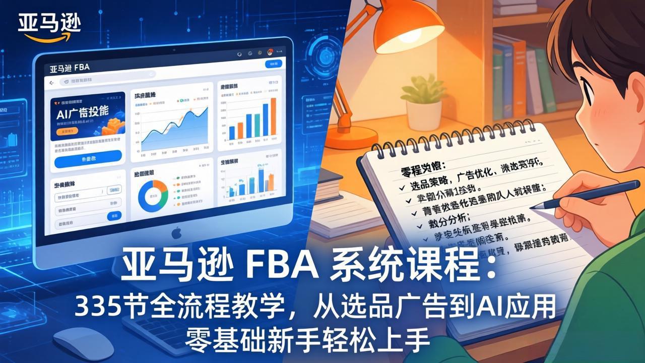 亚马逊 FBA 系统课程(更新26年3月-chywc