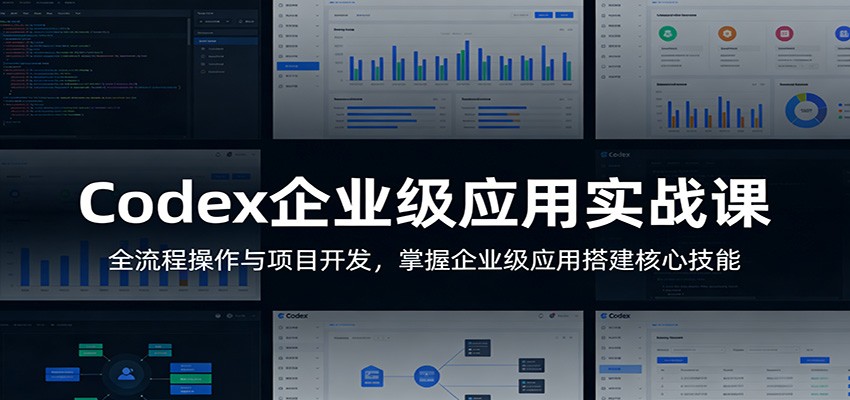 Codex企业级应用实战课：全流程操作与项目开发，掌握企业级应用搭建核心技能-chywc