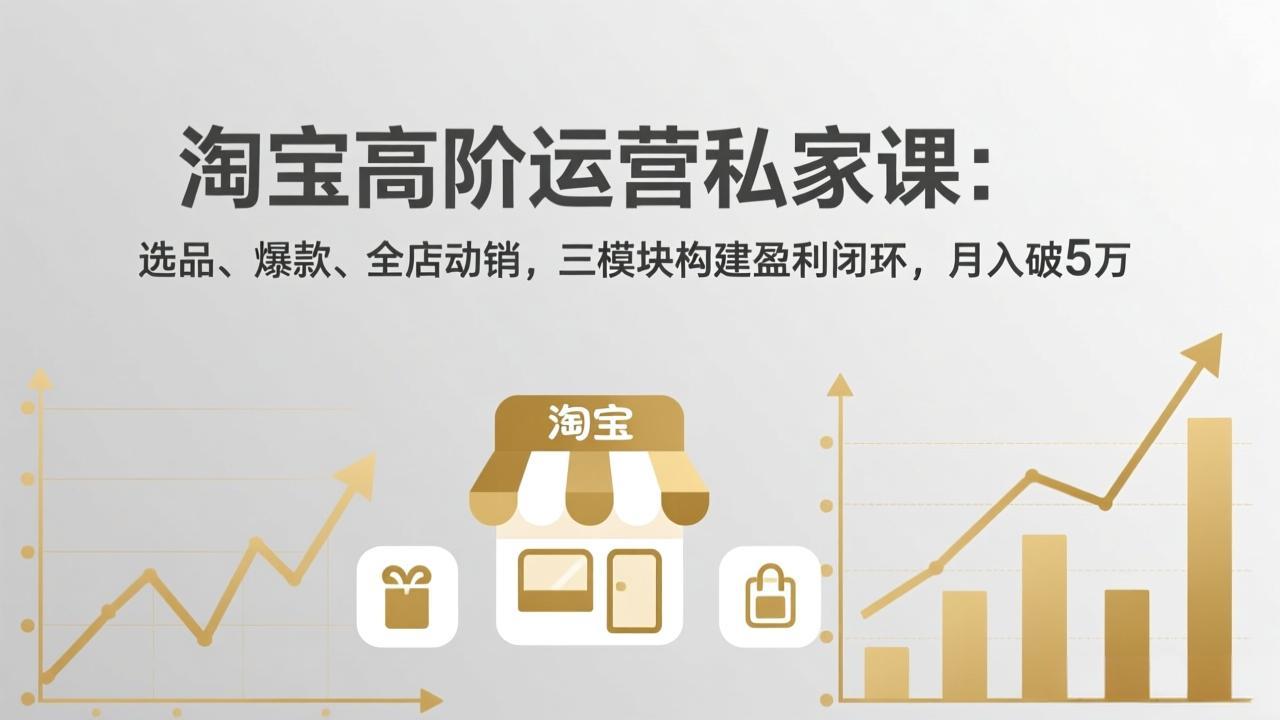 淘宝高阶运营私家课(更新26年4月-chywc