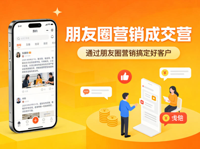 朋友圈营销成交营，通过朋友圈营销来搞定好客户-chywc