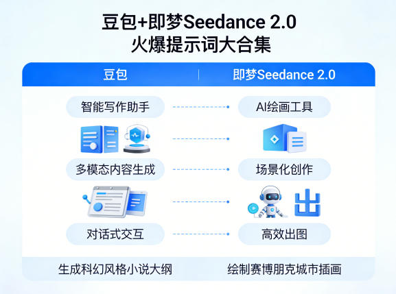 豆包+即梦Seedance 2.0，市面上卖的比较火爆的提示词大合集-chywc