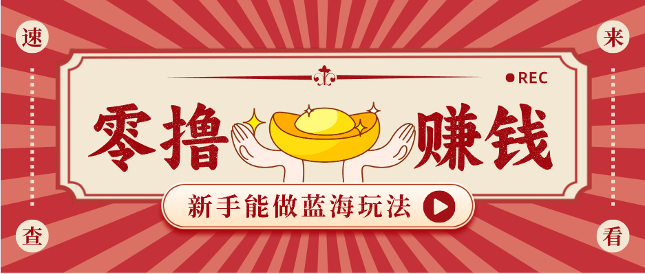 新手也能变现的蓝海玩法，一个人人能做的项目，需求量极大日入300+！-chywc