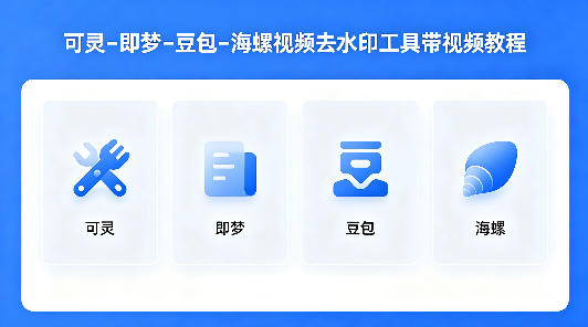 可灵–即梦–豆包–海螺视频去水印工具带视频教程-chywc