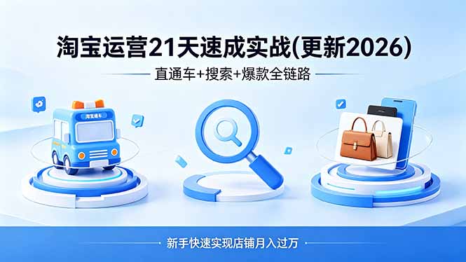 淘宝运营21天速成实战(更新4月-chywc