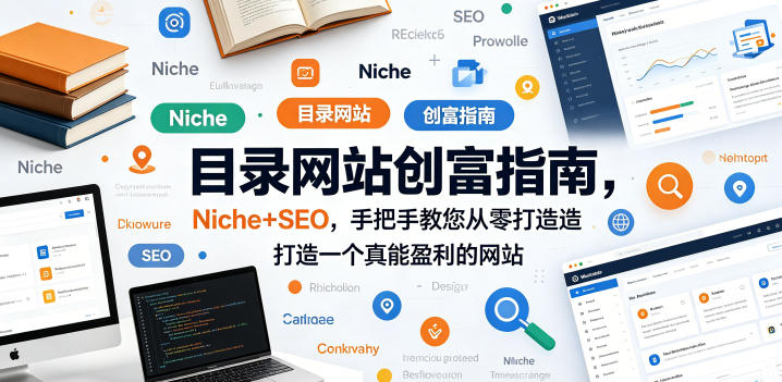目录网站创富指南，Niche+SEO，手把手教您从零打造打造一个真能盈利的网站【原创双语字幕】-chywc