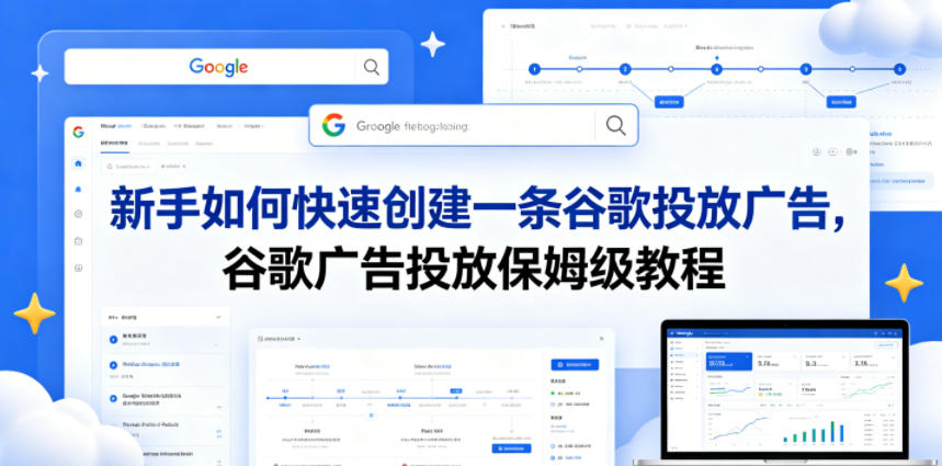 新手如何快速创建一条谷歌投放广告，谷歌广告投放保姆级教程-chywc