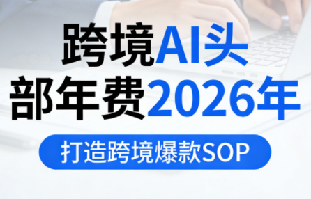 跨境AI头部年费2026年，打造跨境爆款SOP(更新5月)-chywc