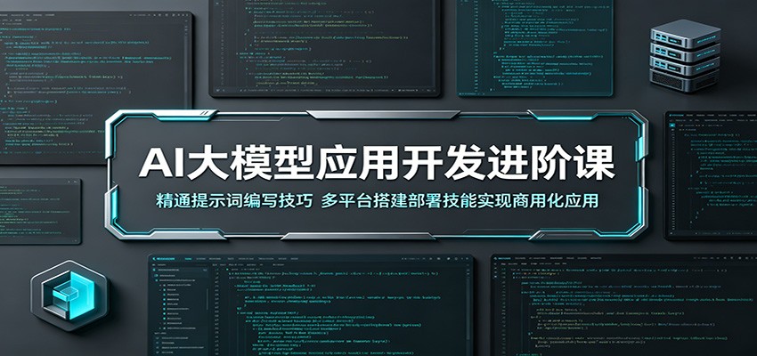 AI大模型应用开发进阶课：精通提示词编写技巧，多平台搭建部署技能实现商用化应用-chywc