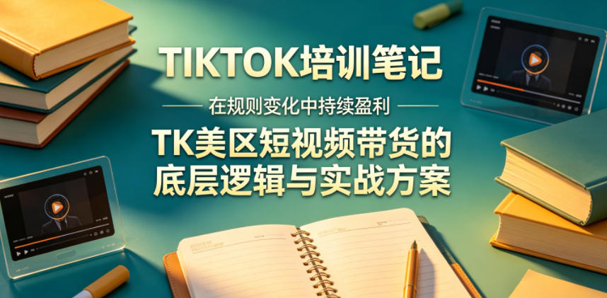 视界跨境TIKTOK4月17培训笔记，在规则变化中持续盈利，TK美区短视频带货的底层逻辑与实战方案【文档】-chywc