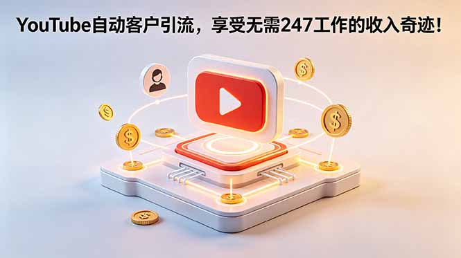 YouTube 自动客户引流，享受无需 247 工作的收入奇迹！【原创双语字幕】-chywc