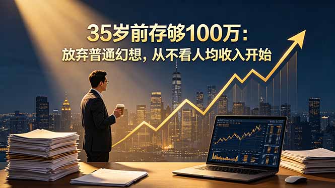 35岁前存够100万：放弃普通幻想，从不看人均收入开始-chywc