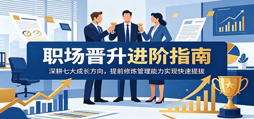 职场晋升进阶指南：深耕七大成长方向，提前修炼管理能力实现快速提拔-chywc