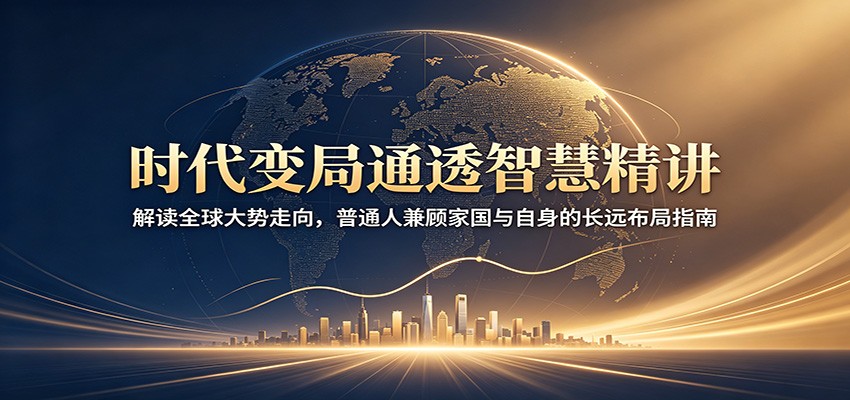 时代变局通透智慧精讲：解读全球大势走向，普通人兼顾家国与自身的长远布局指南-chywc
