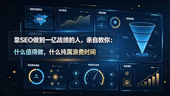 靠SEO做到一亿战绩的人，亲自教你：什么值得做，什么纯属浪费时间【原创双语字幕】-chywc