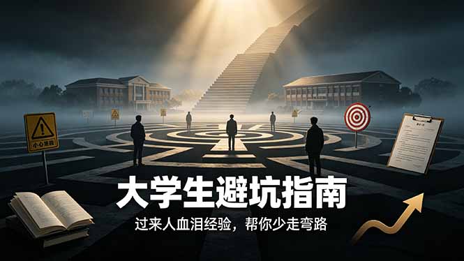 付费文章：大学生避坑指南 ，过来人血泪经验，帮你少走弯路-chywc