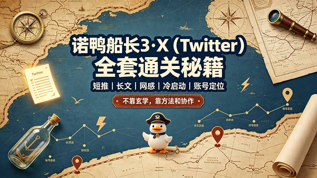 诺鸭船长3·X(Twitter-chywc