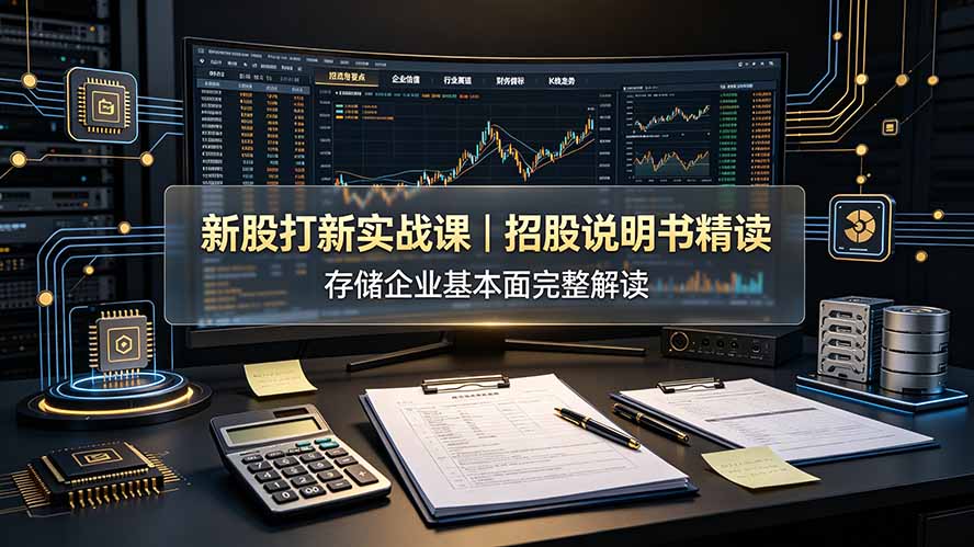 付费文章：新股打新实战课｜招股说明书精读，存储企业基本面完整解读-chywc