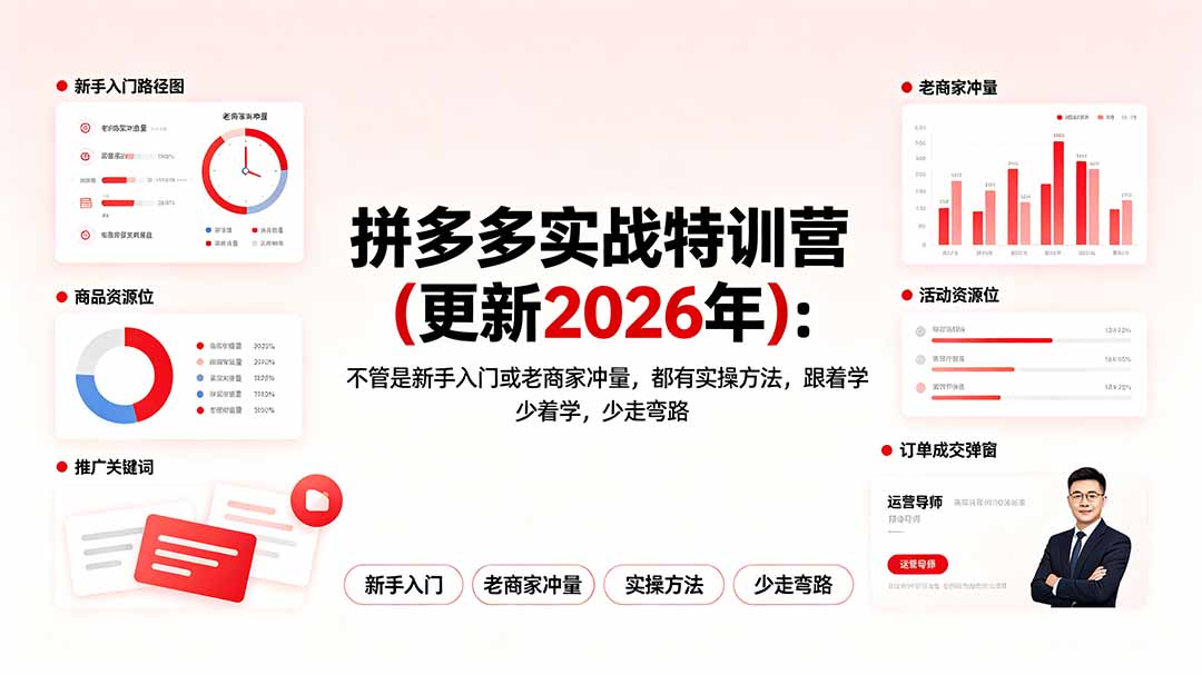拼多多实战特训营(更新2026年-chywc