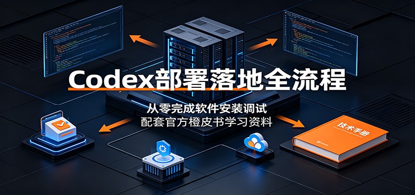 Codex部署落地全流程：从零完成软件安装调试，配套官方橙皮书学习资料-chywc